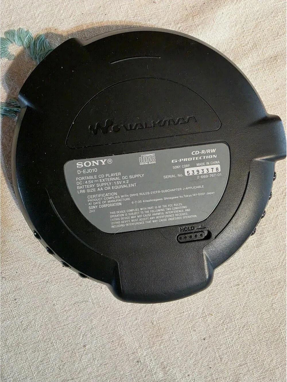 Sony Walkman D-EJ010 